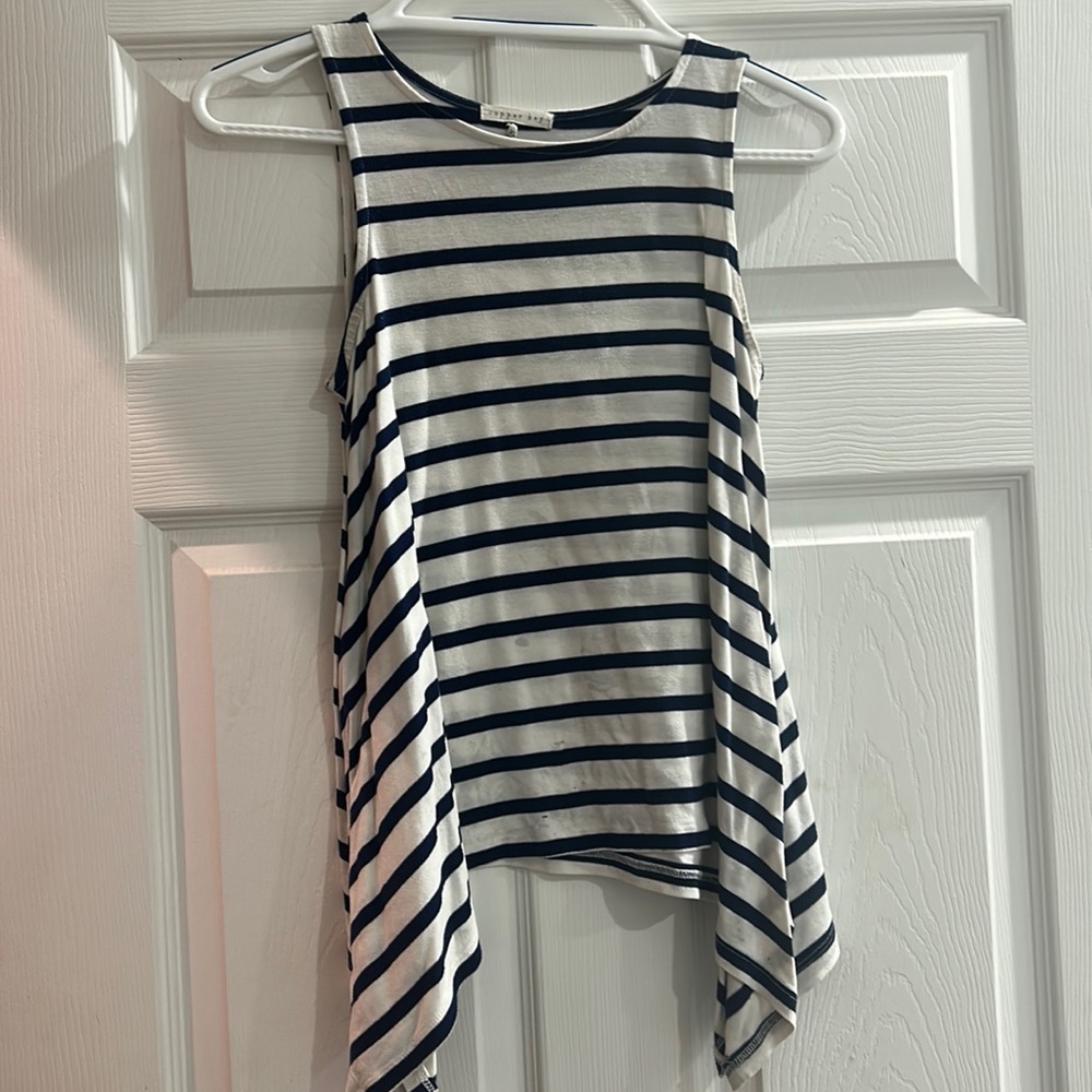 Cute striped tank top